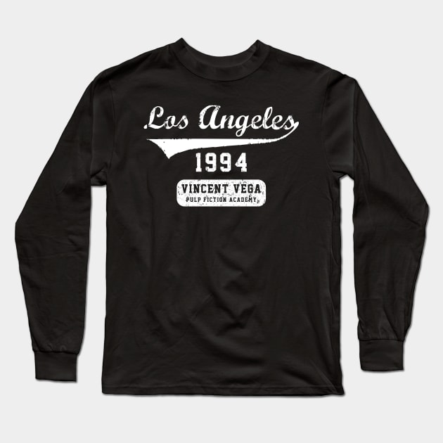 Pulp Fiction Academy Long Sleeve T-Shirt by TEEWEB